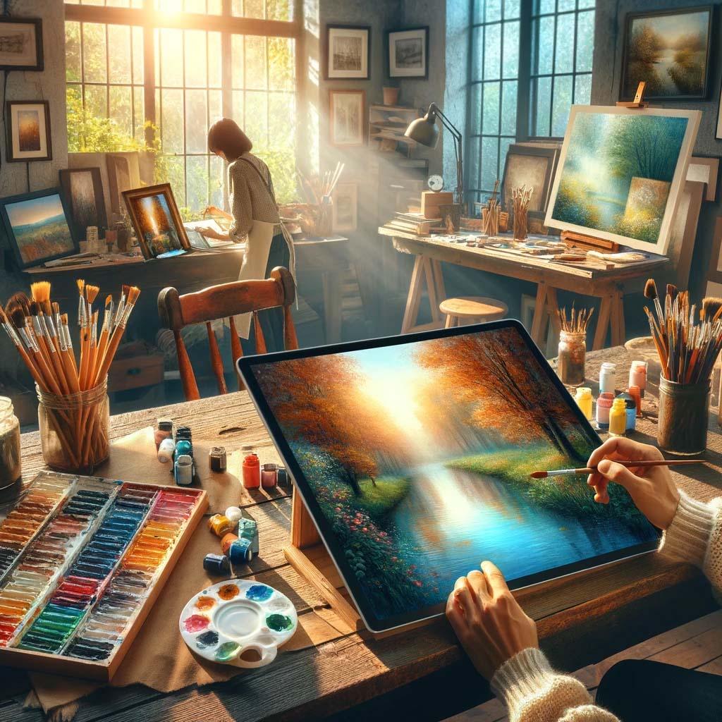 Comment créer une toile artistique à partir de photos ? - Montableaudeco