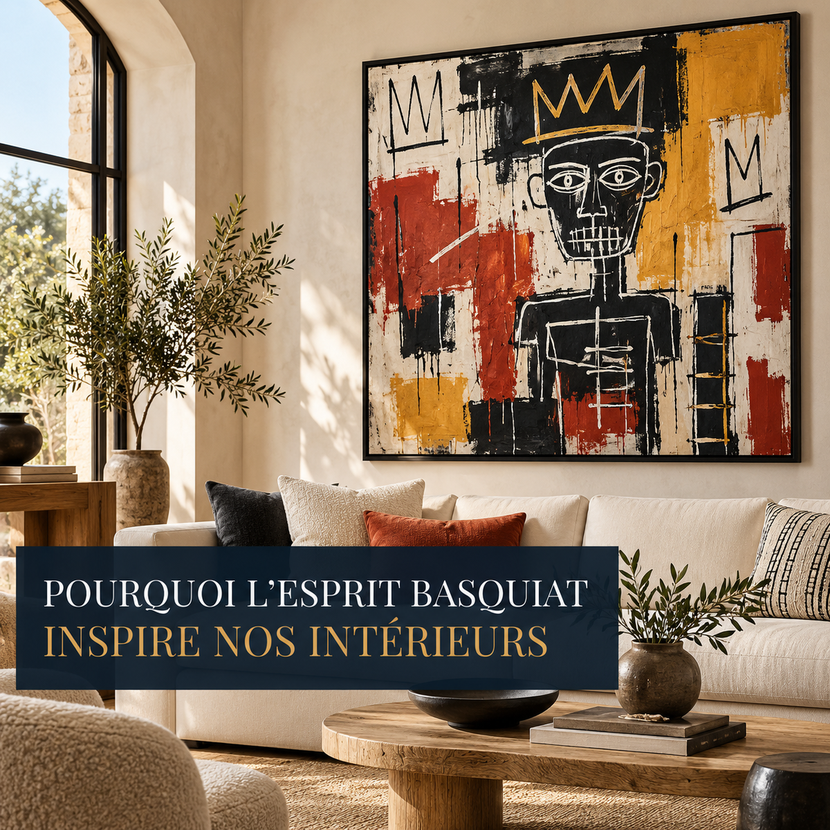 pourquoi l’esprit Basquiat inspire nos intérieurs
