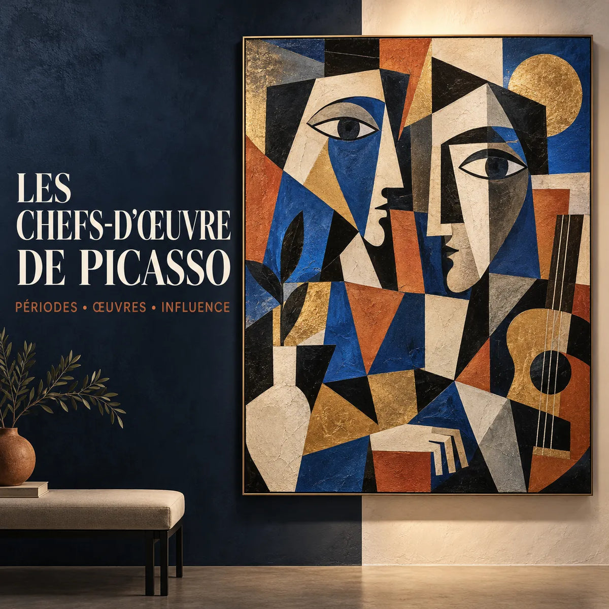 Les chefs-d’œuvre de Pablo Picasso : périodes, œuvres et influence