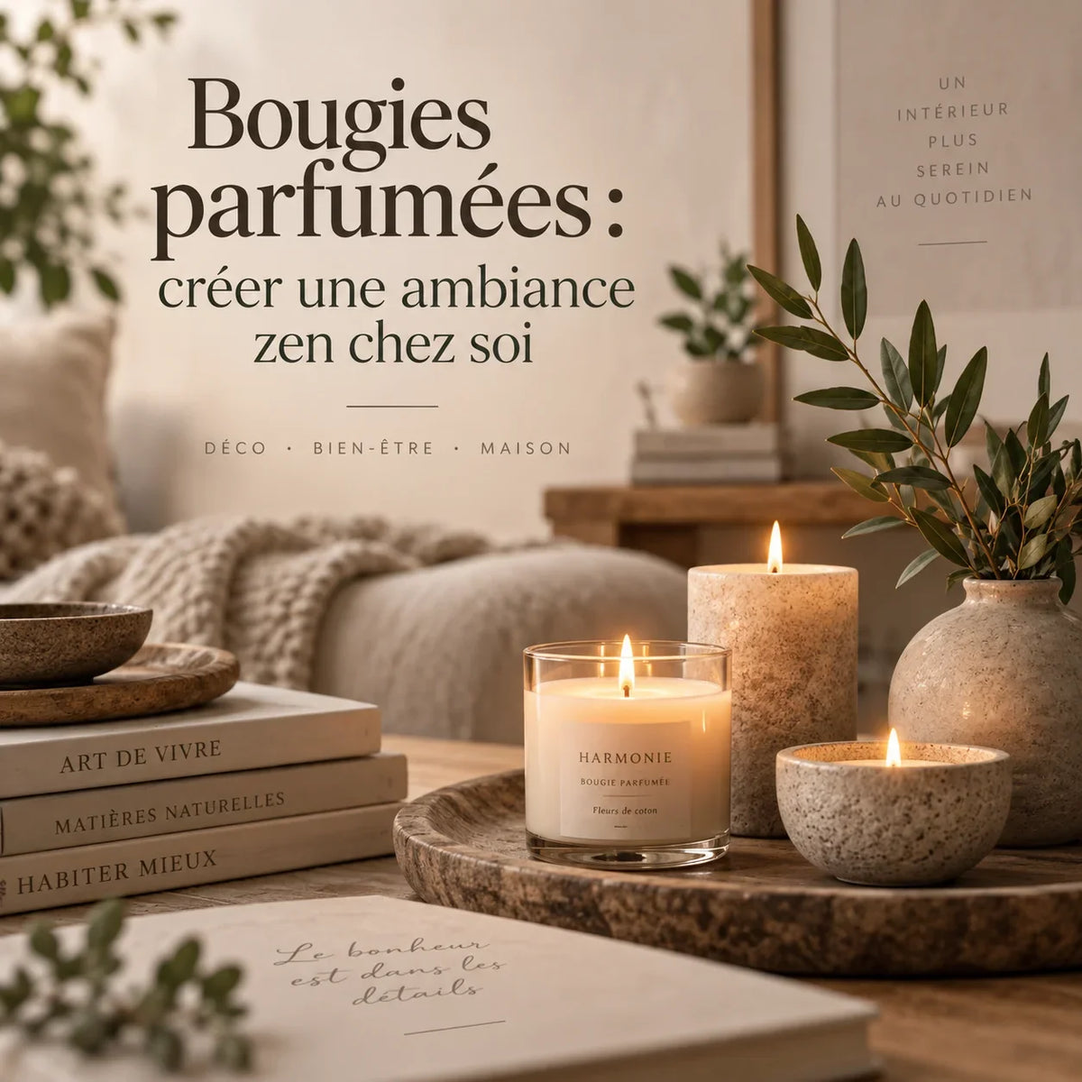 Comment créer une ambiance zen chez soi avec les bougies parfumées ?