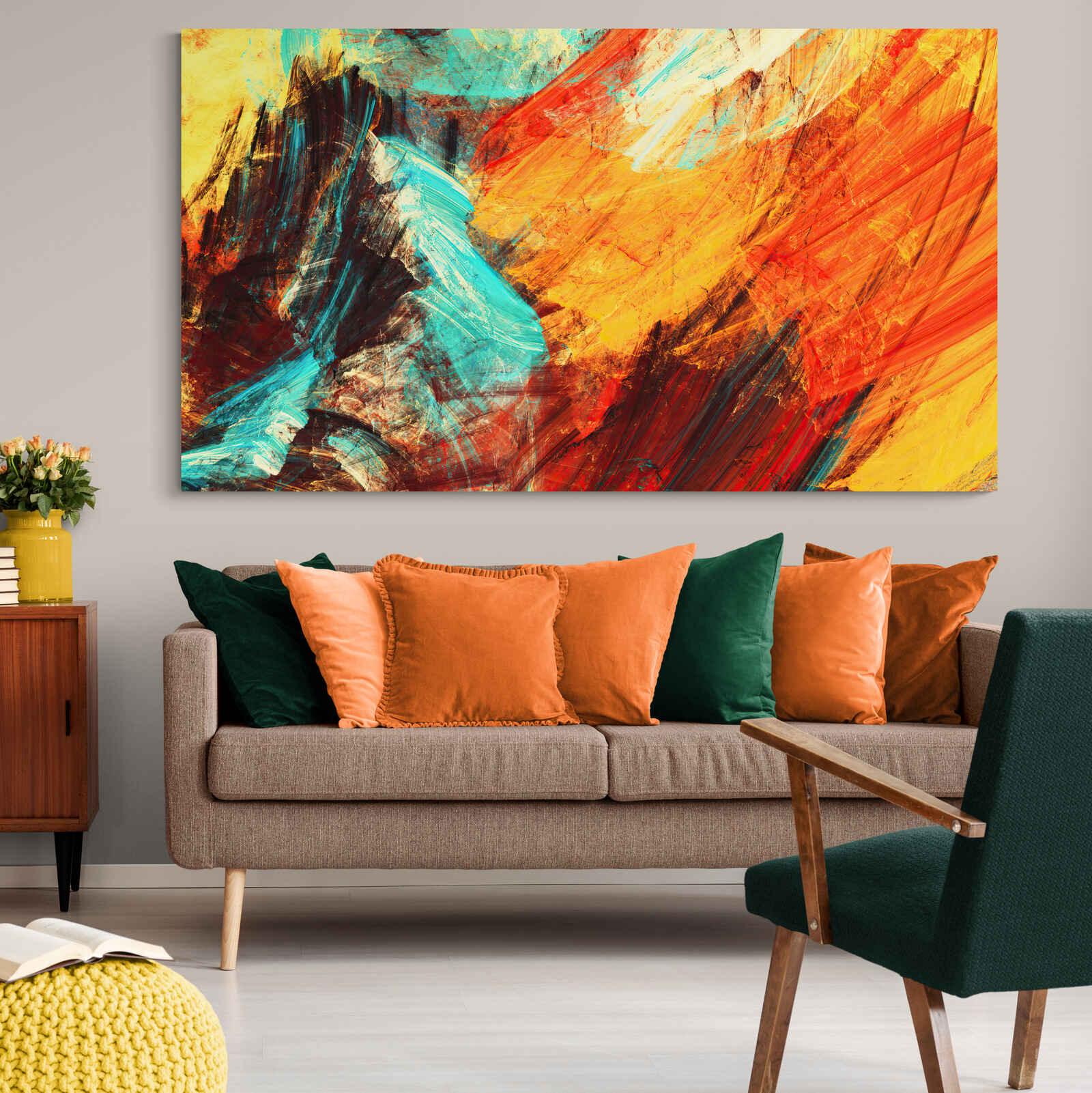 Choisir un Tableau pour son Salon ? - Montableaudeco