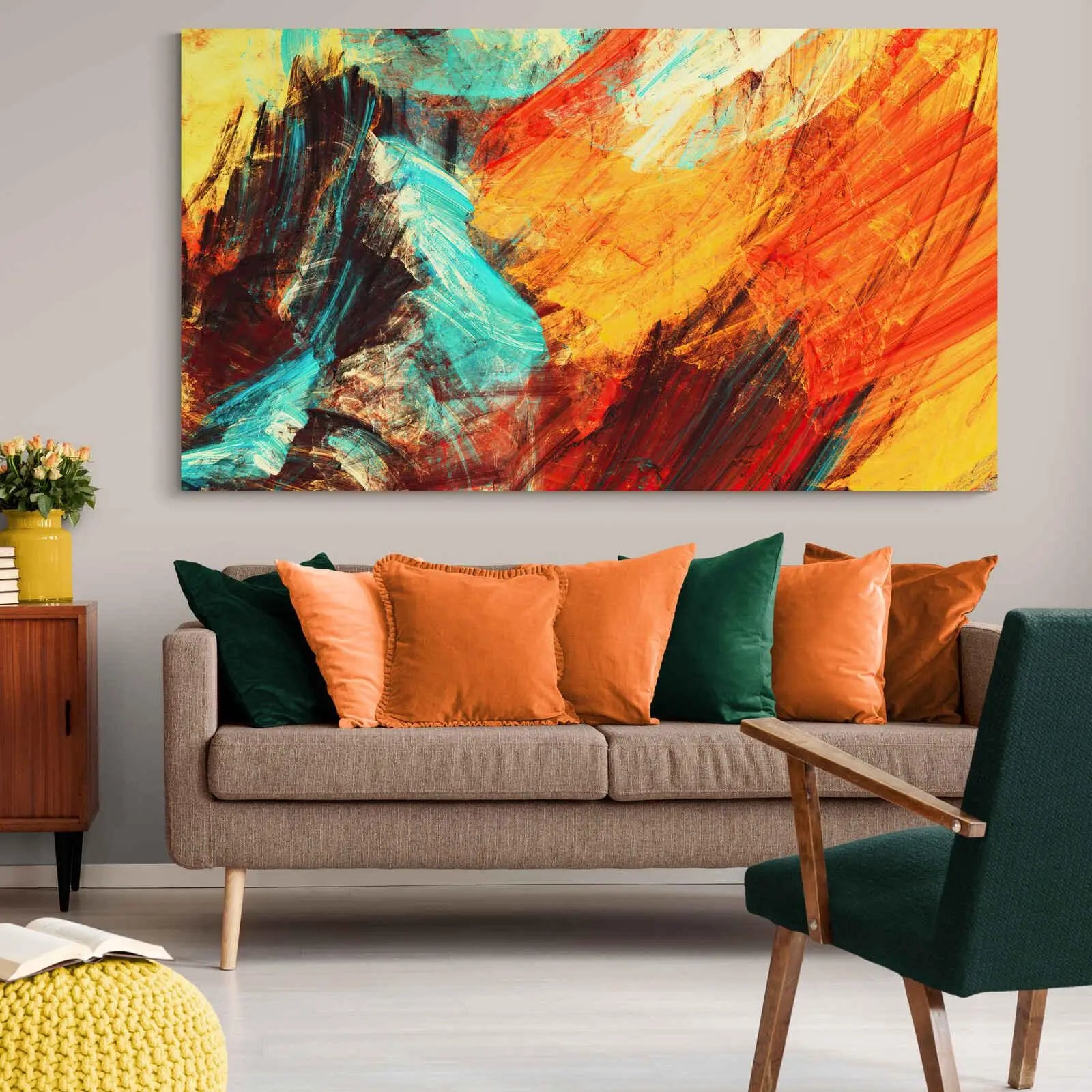 Choisir un Tableau pour son Salon ? - Montableaudeco