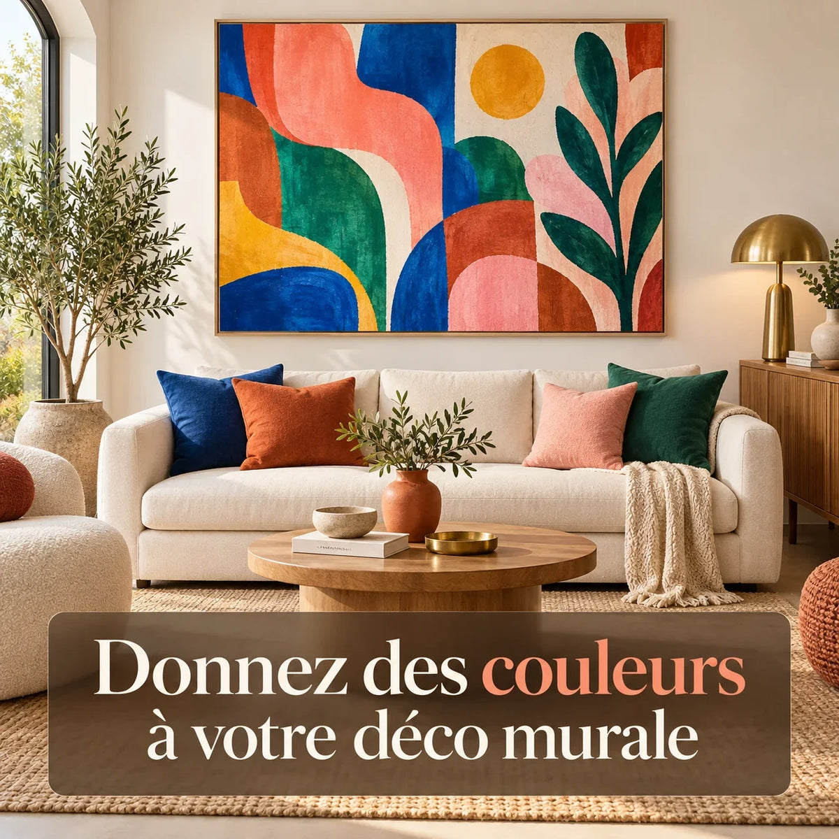 Donnez des couleurs à votre déco murale