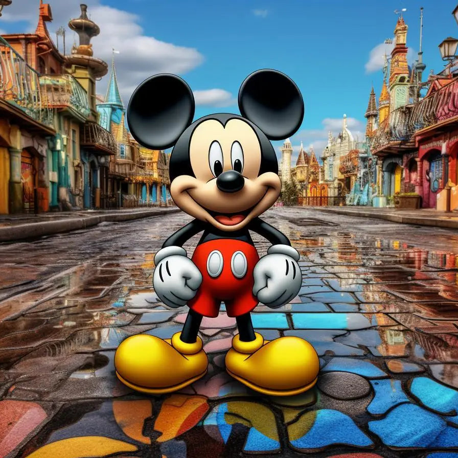 Disney dans la rue : Quand le street art devient magique - Montableaudeco