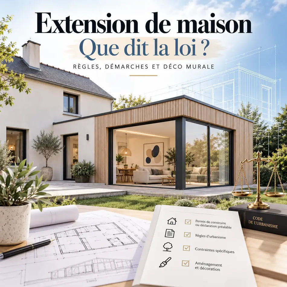 Que dit la loi en matière d'extension de maison en 2026 ?