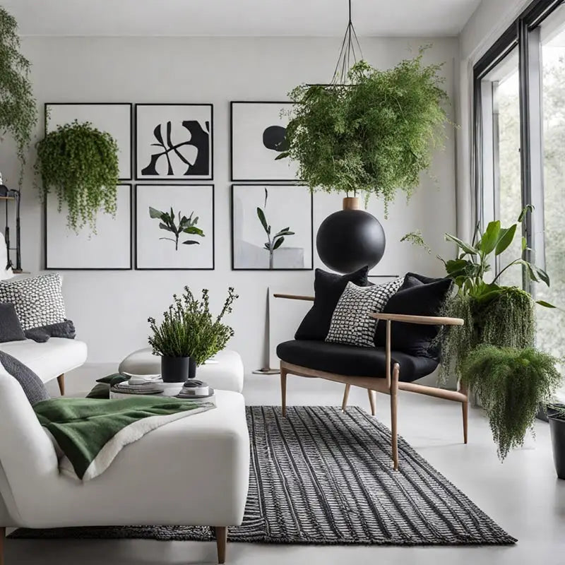 Jouer avec les contrastes dans une déco moderne