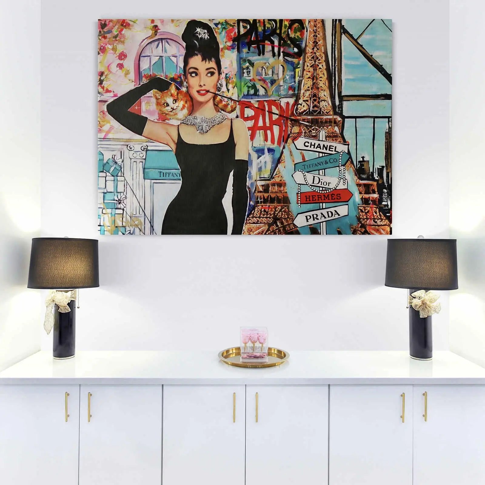 Quel type de tableau choisir pour décorer son salon ? - Montableaudeco