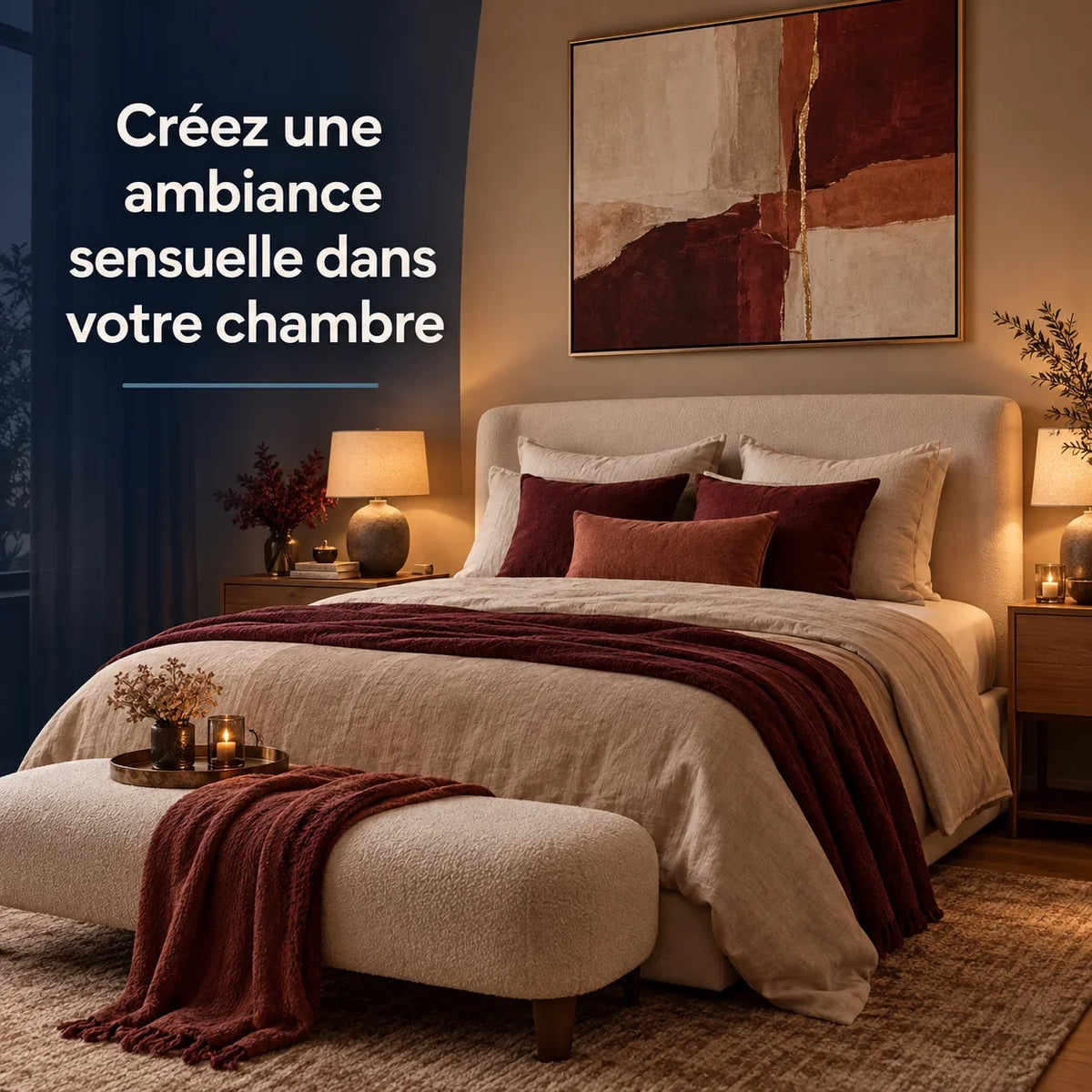 Créer une ambiance sensuelle dans sa chambre : 10 idées déco