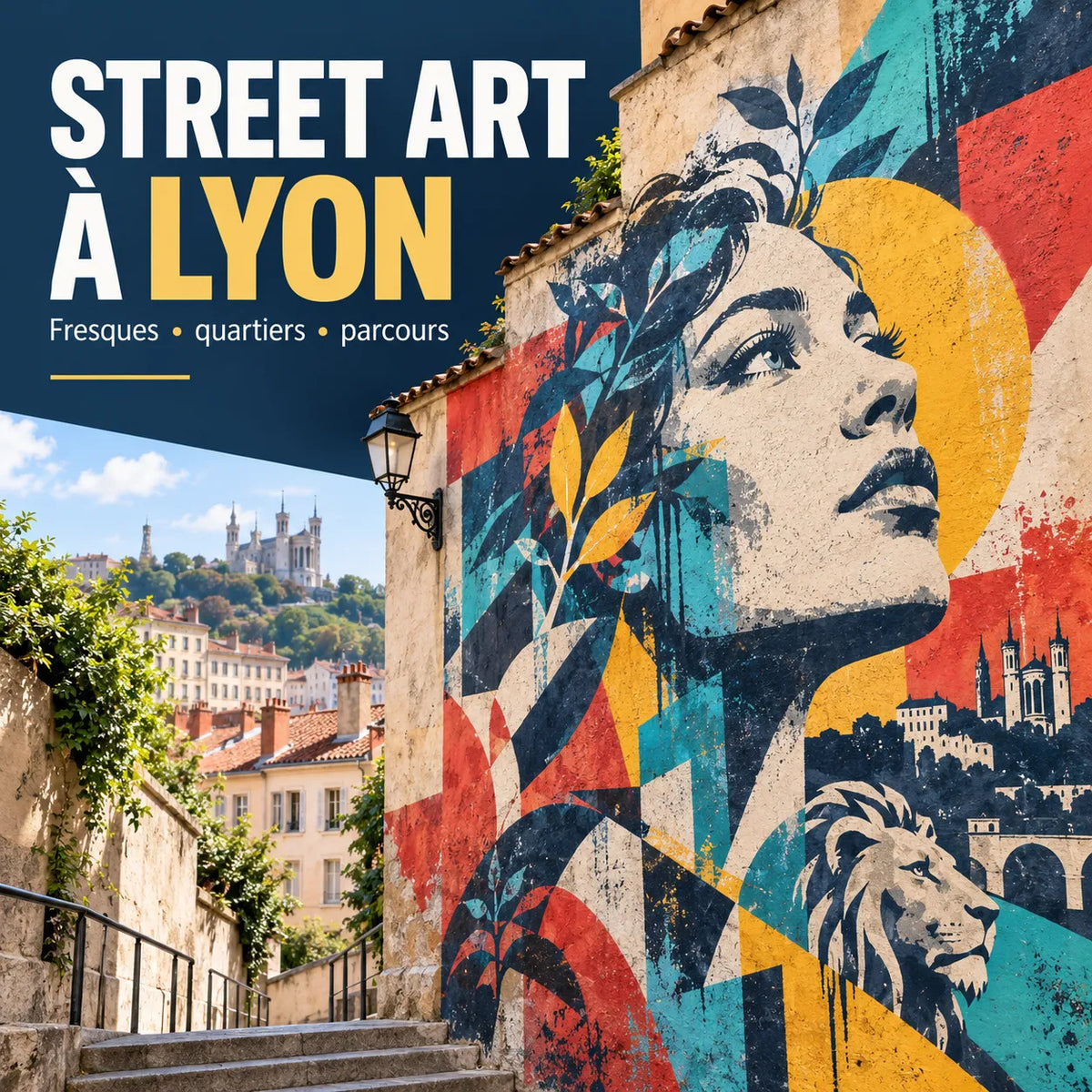 Street art à Lyon : fresques, quartiers et parcours à découvrir