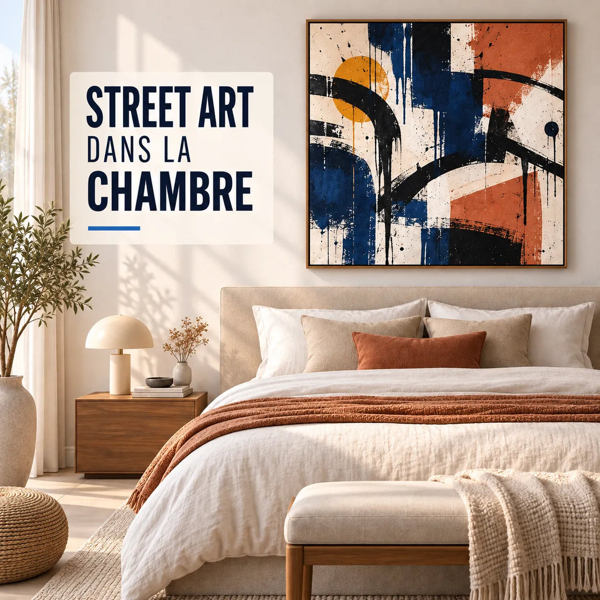 Street Art Chambre : Ambiance Urbaine Moderne