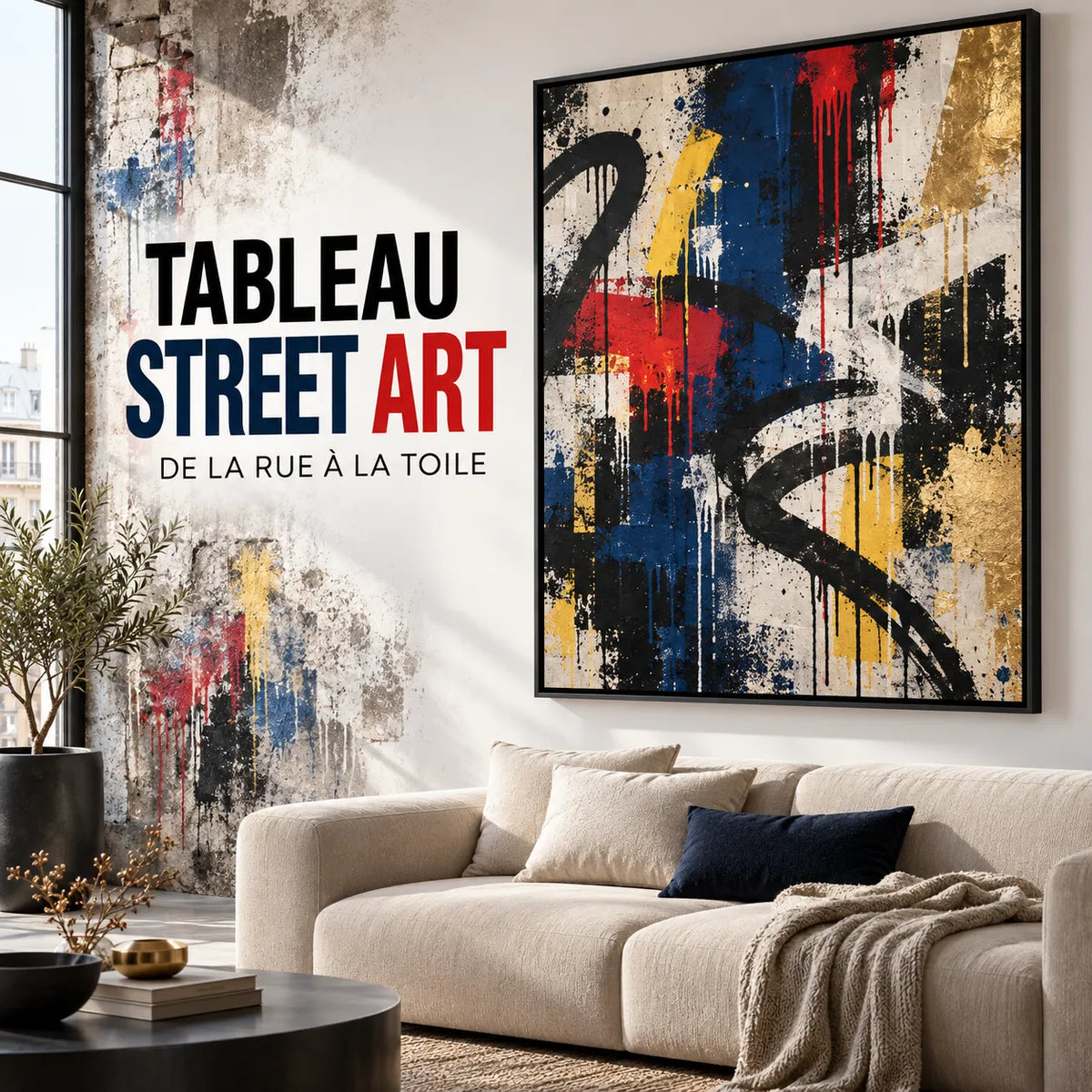 Tableau street art : l’évolution de l’art urbain, de la rue à la toile