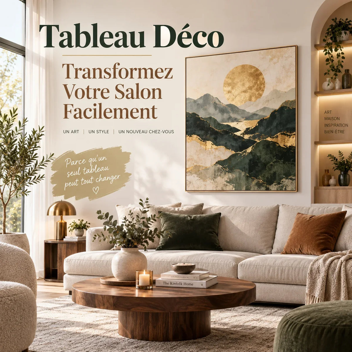 Tableau Déco : Transformez Votre Salon Facilement