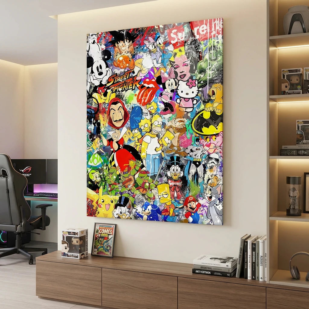 Tableau Street Art Culture 80 - Tableau animation