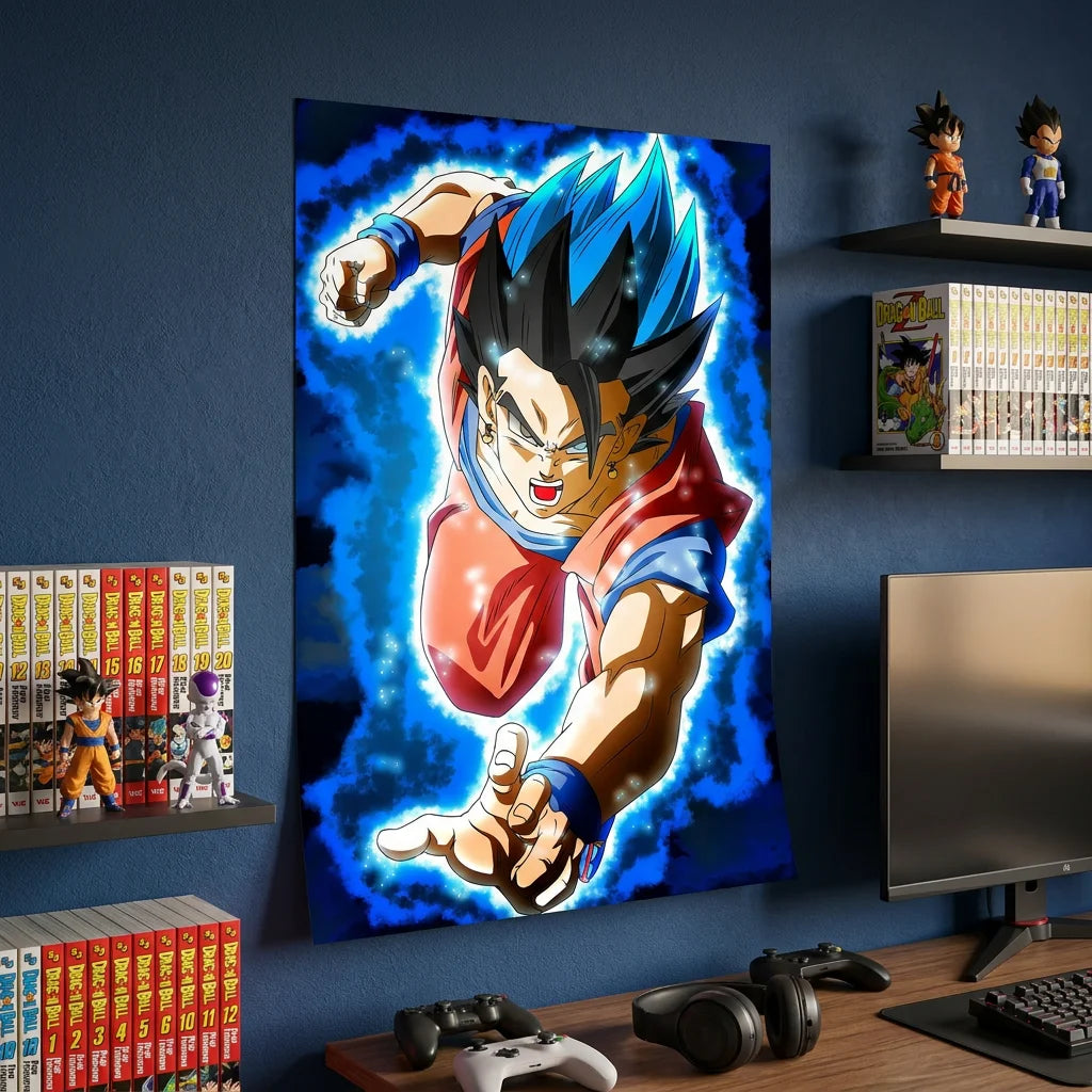 Affiche Dragon Ball Sangoku en pleine action
