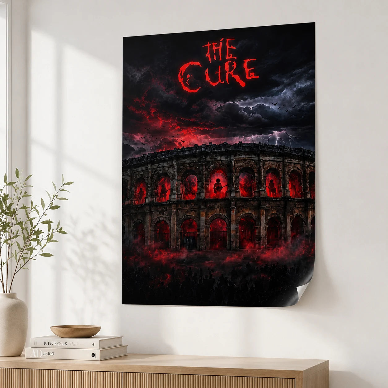 Tableau The Cure Arène 2026 - Tableau Abstrait
