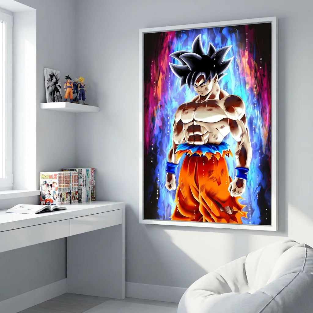 Décoration murale Dragon Ball Goku pour chambre geek