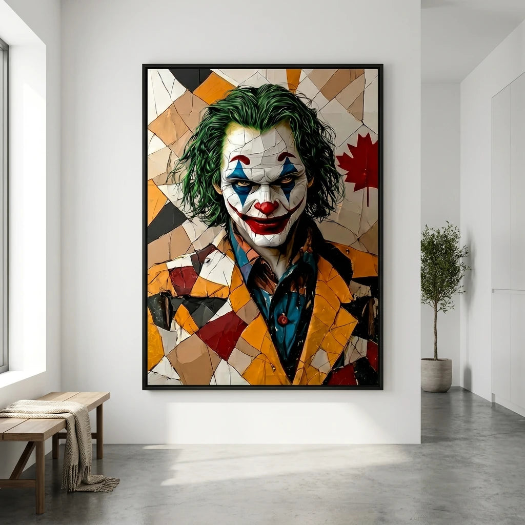 Tableau Joker décoration murale moderne