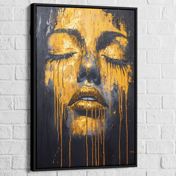 Tableau Moderne Silence Sublime 5