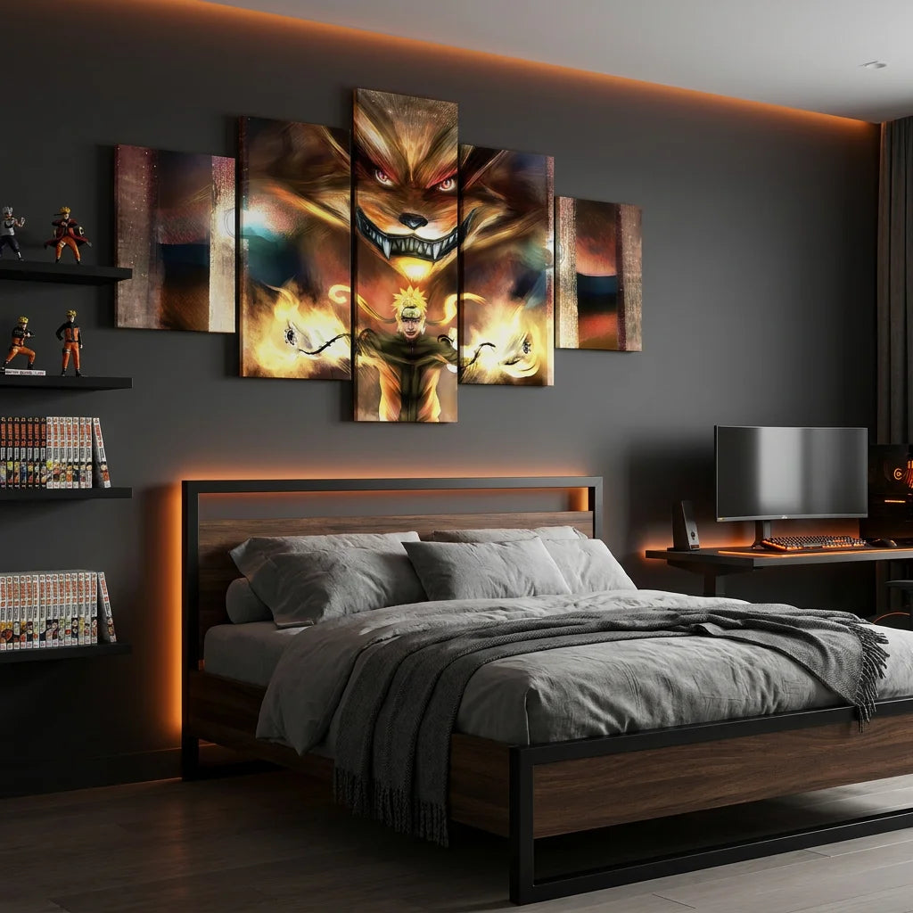 Tableau Naruto L’Éveil de Naruto pour espace gaming