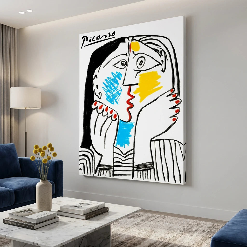 Tableau Picasso le baiser moderne