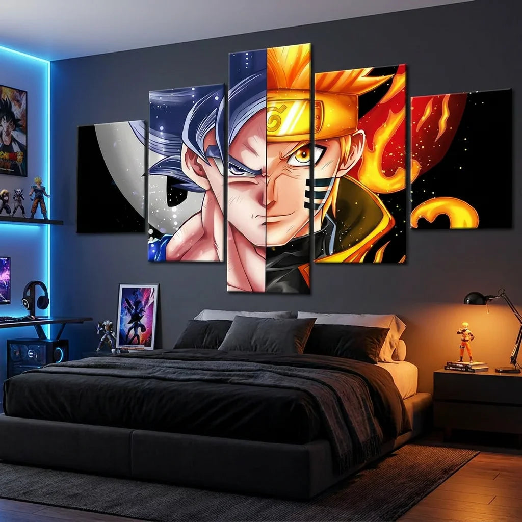 Tableau manga Naruto pour chambre ado moderne