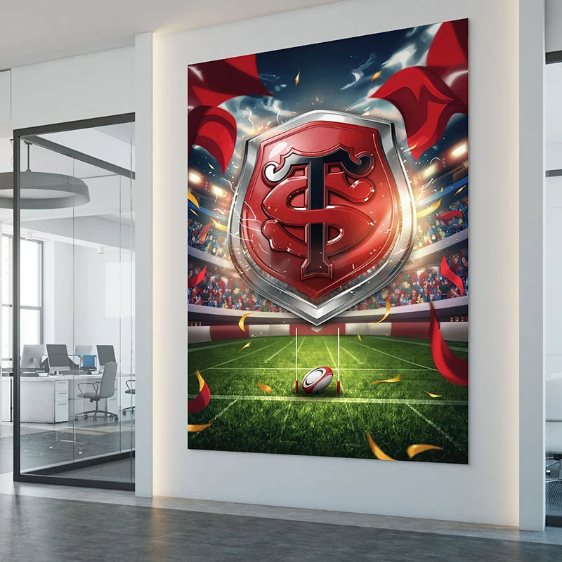 Tableau sport pour salon, design jour de match