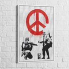 Tableau Banksy Soldiers CND - Montableaudeco