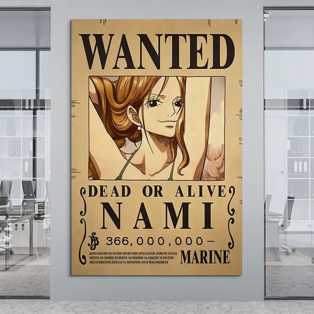 Poster One piece Dead or Alive Nami