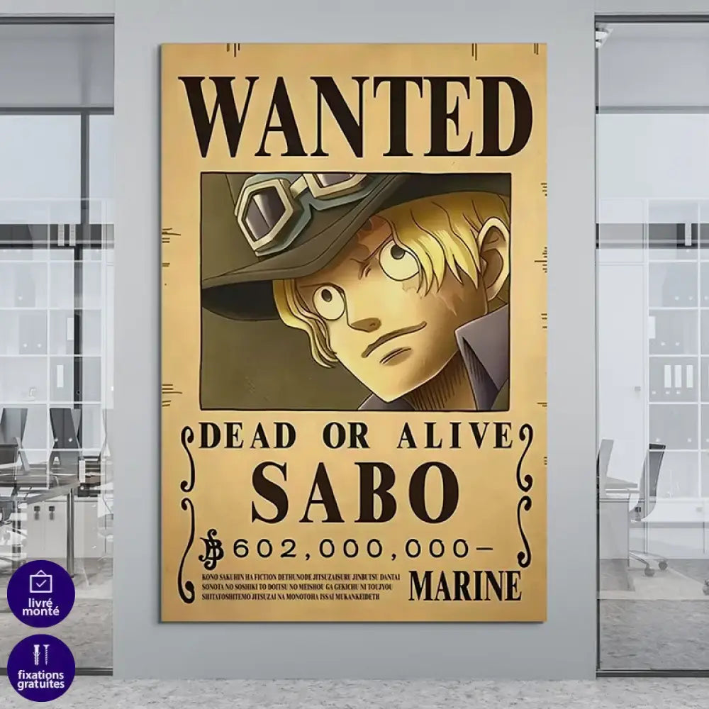 Poster One piece Dead or Alive Sabo