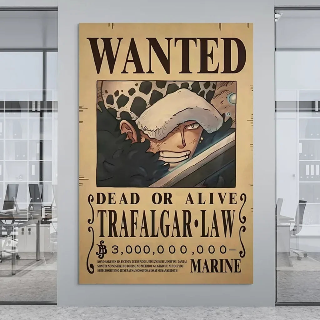 Poster One piece Dead or Alive trafalgar law