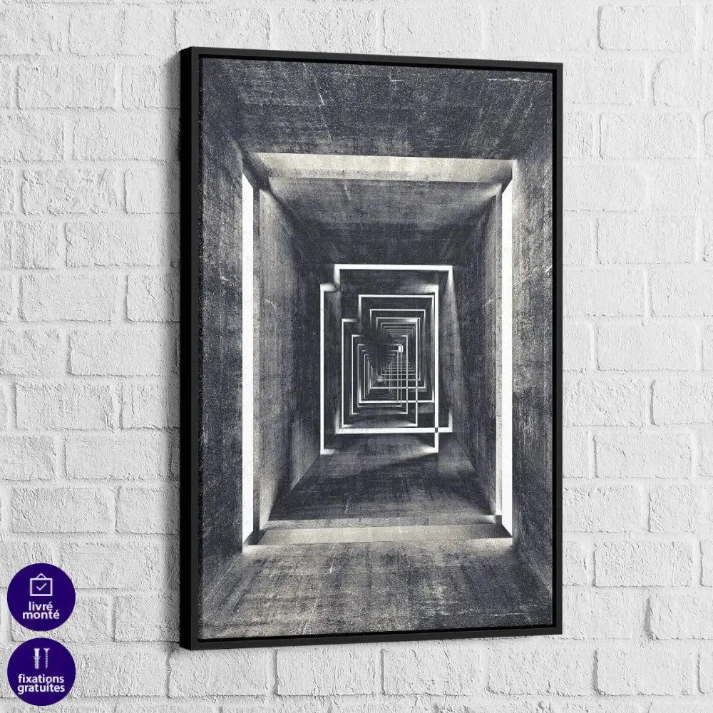 Tableau Abstrait Géométrie - Montableaudeco