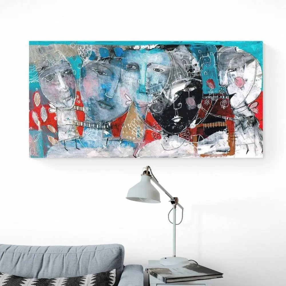 Tableau Abstrait L'appel des Anges - Montableaudeco