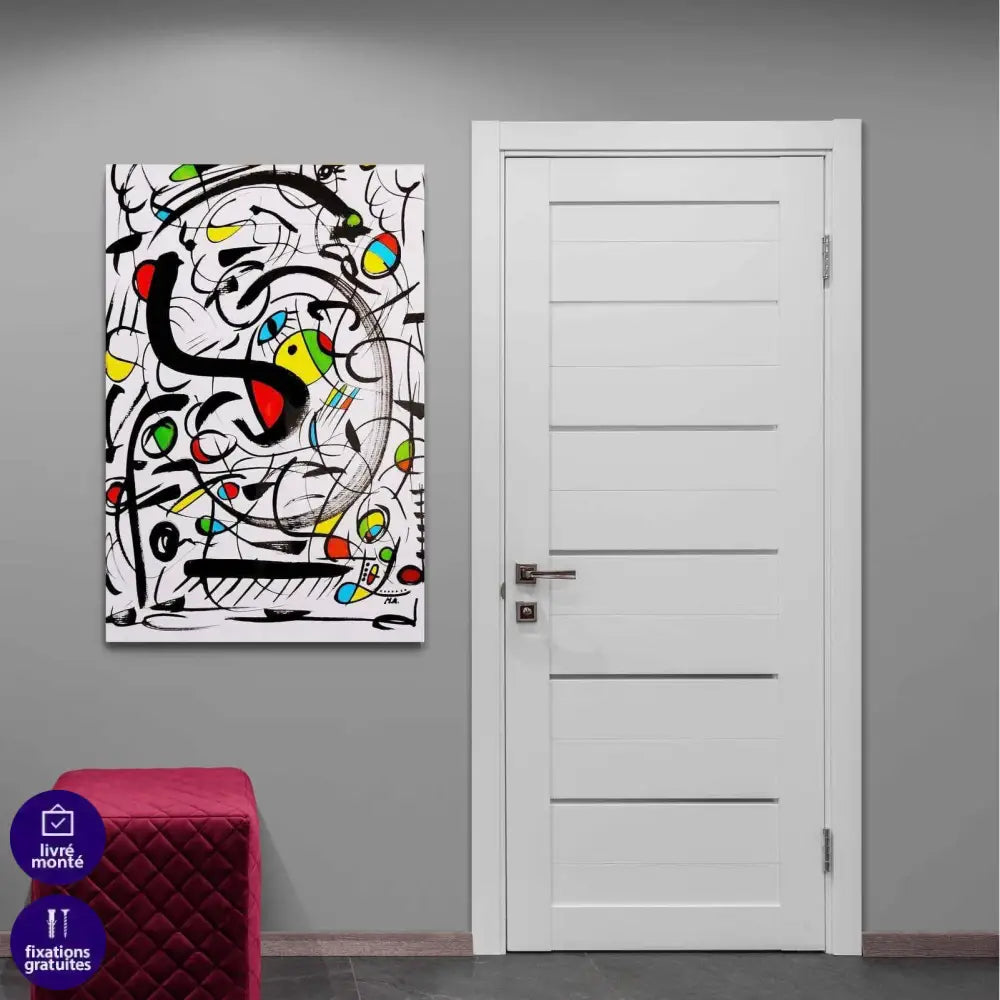 Tableau Abstrait Le Rêve d'un autre - Montableaudeco