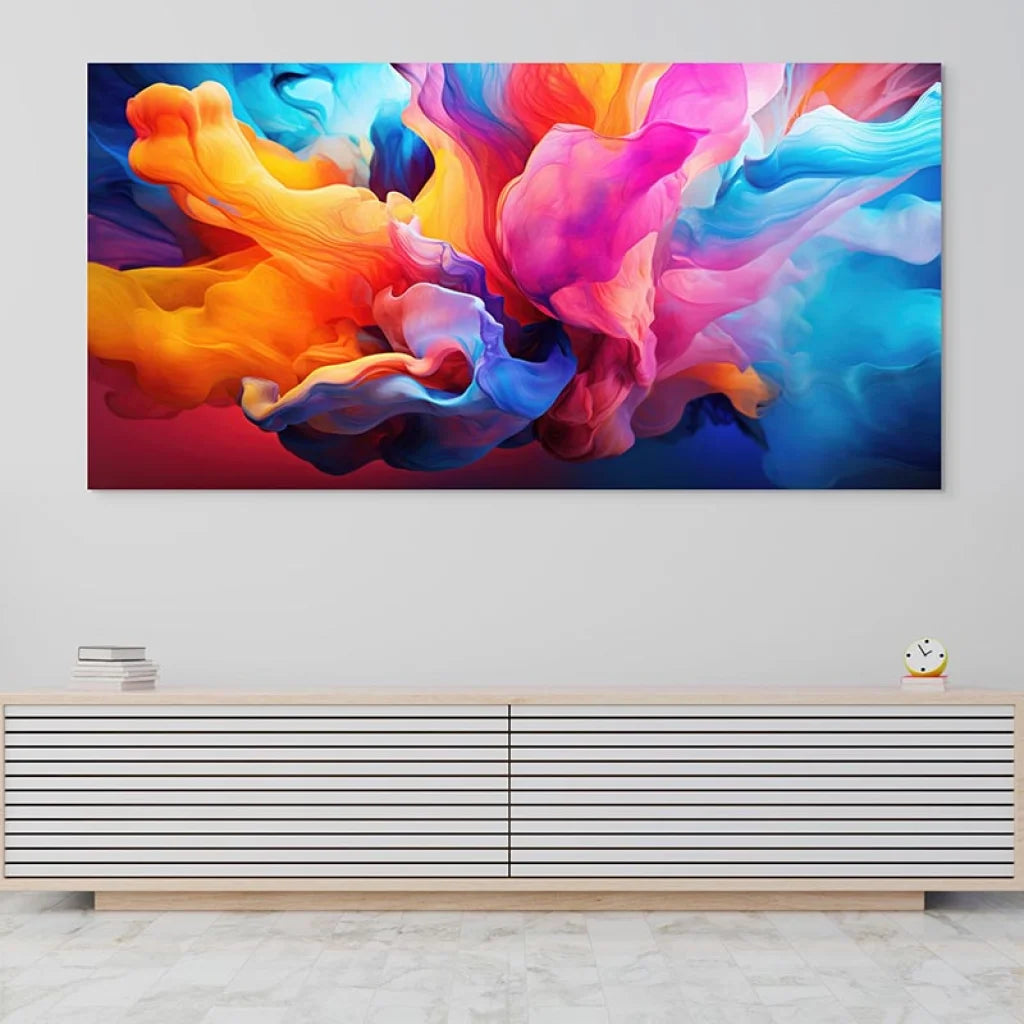 Tableau Abstrait Mouvement Infini Tableau Abstrait