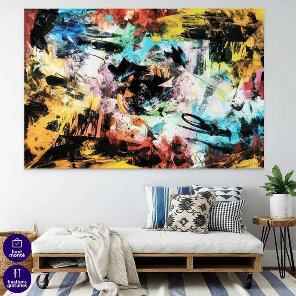 Tableau Abstrait | Déco De Salon Design | Offre de Bienvenue -20% c