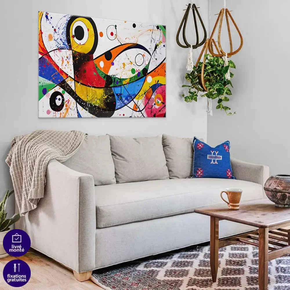 Tableau Abstrait | Les Promos -25% et Livraison Offerte b