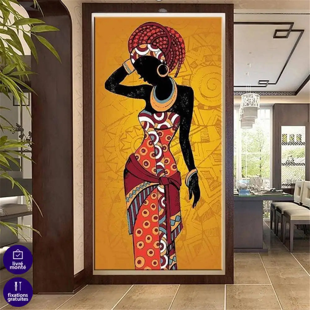 Tableau Afrique Femme Africaine - Montableaudeco