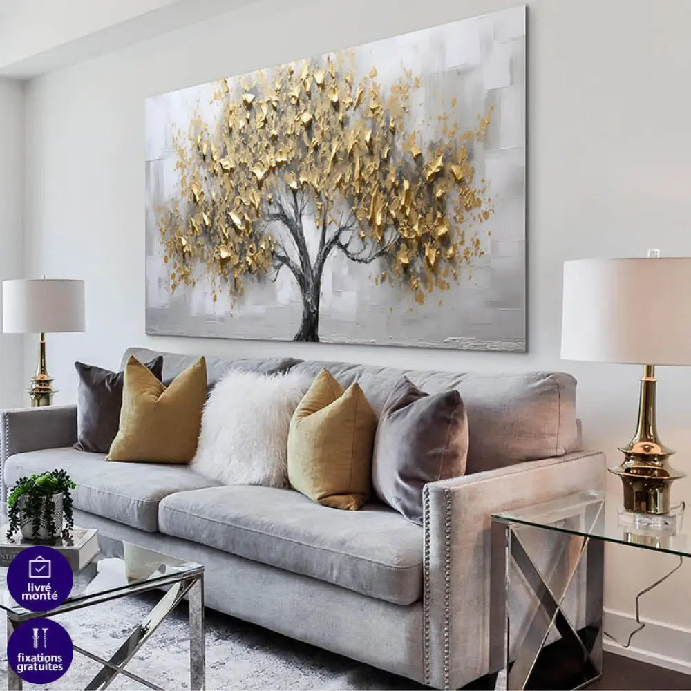 Tableau Arbre d’Or et de Mystère 3