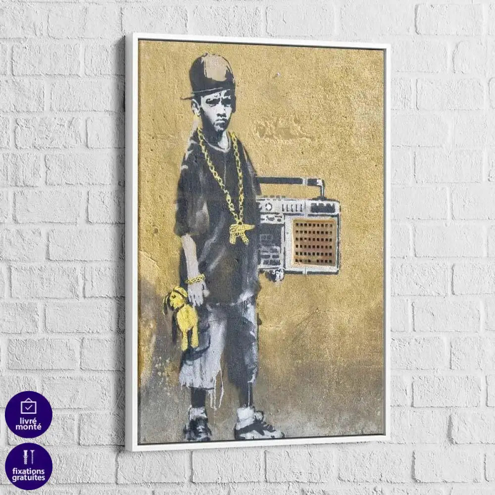 Tableau Banksy Ghetto Boys - Montableaudeco