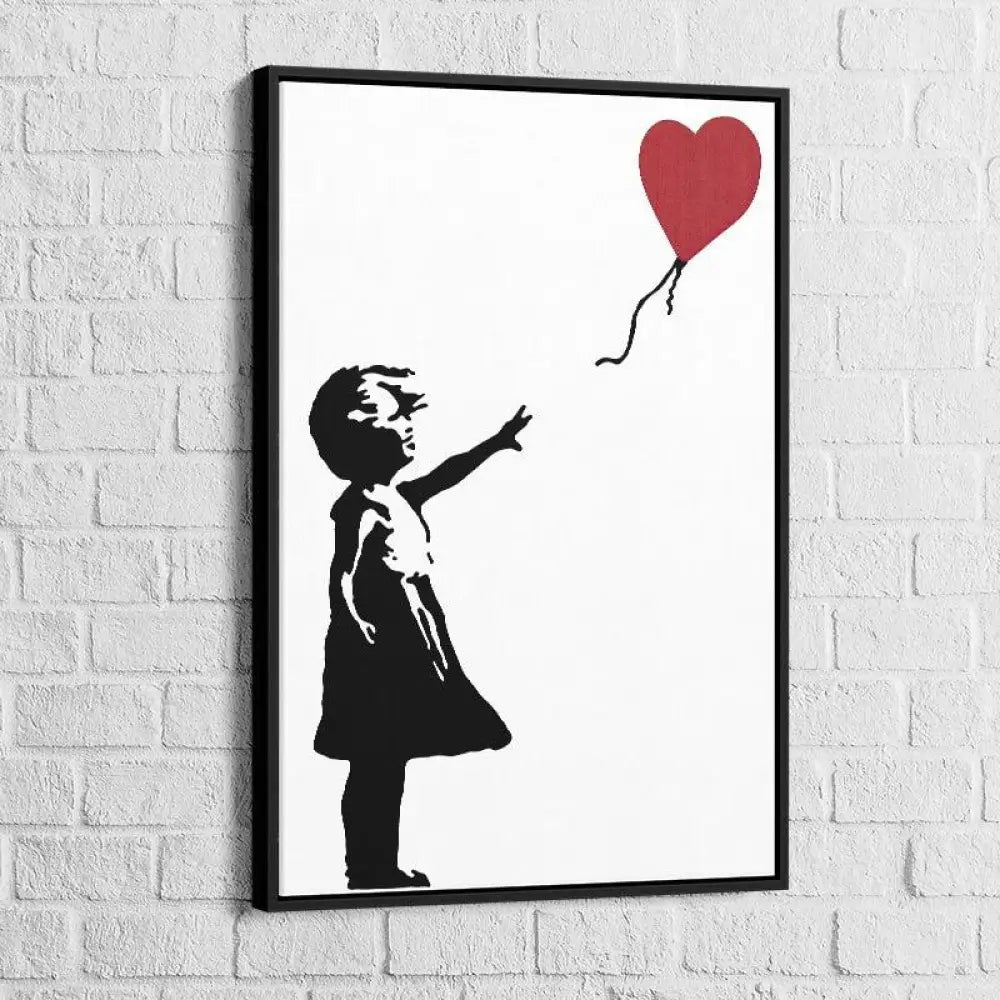 Tableau Banksy La Fille au Ballon - Montableaudeco