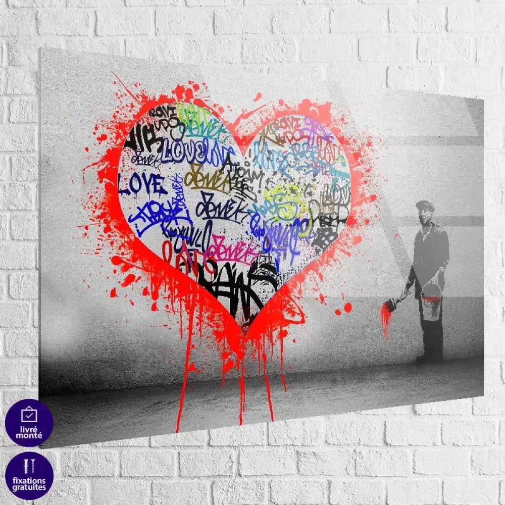 Tableau Banksy Le Peintre - Montableaudeco