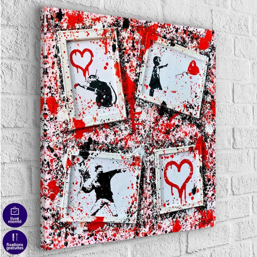 Tableau Banksy | La Déco Murale Originale | Profitez des Promos -25% b