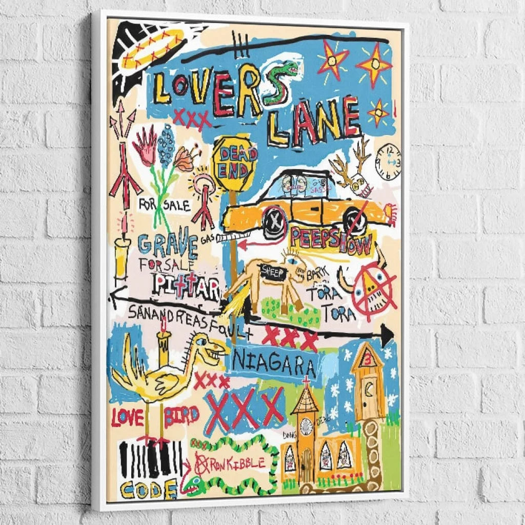 Tableau Basquiat Rêves Urbains 4