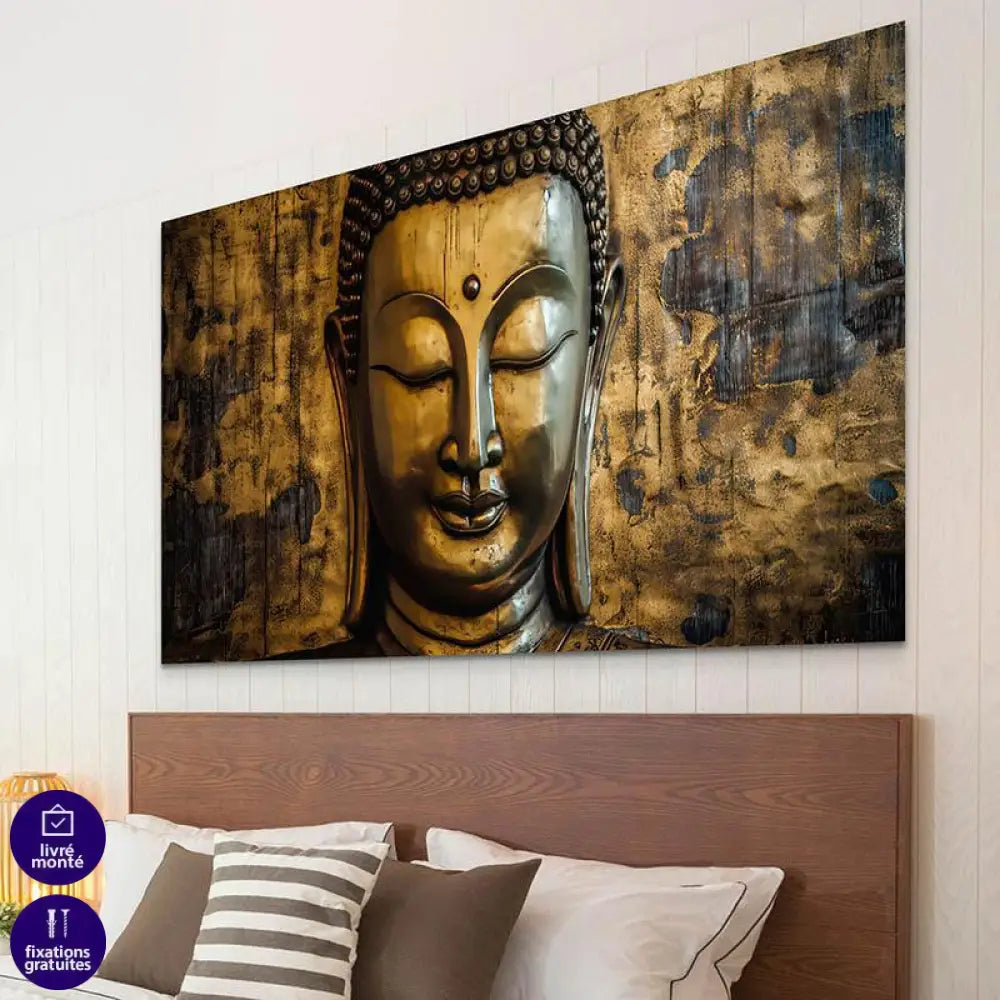 Tableau Bouddha Bronze - Montableaudeco