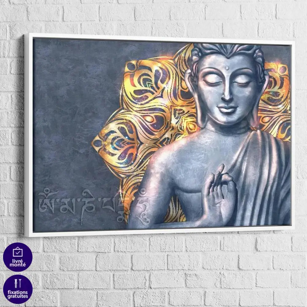Tableau Bouddha Meditation - Montableaudeco