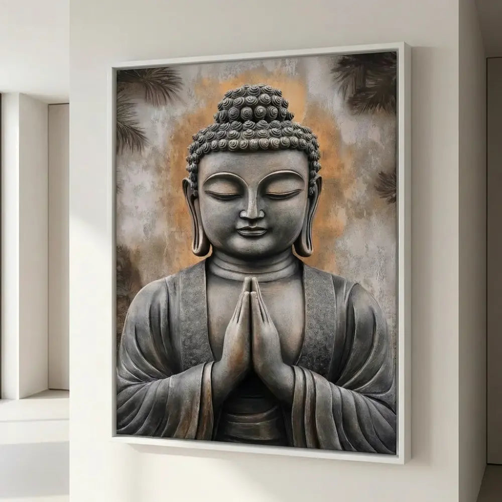 tableau bouddha spirituel design moderne