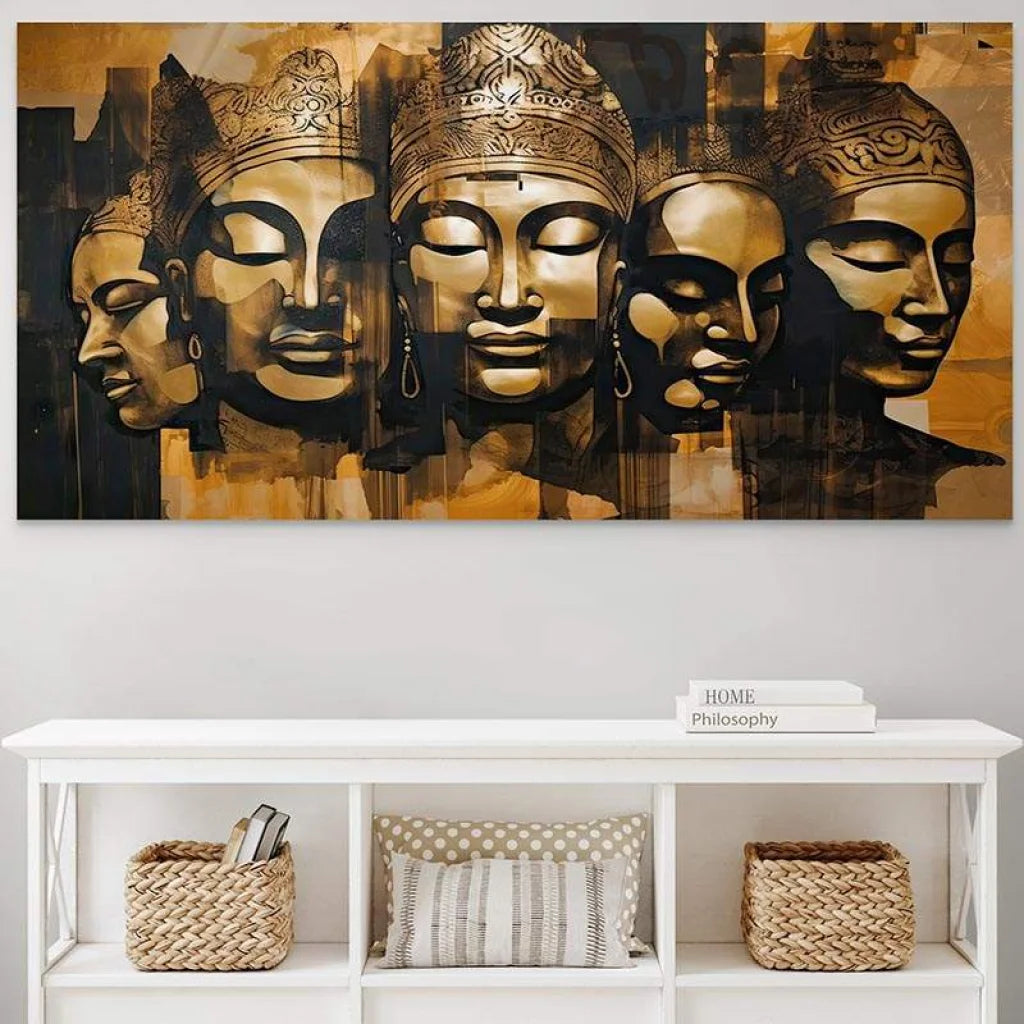 Tableau Bouddha Reflets de Paix Tableau Bouddha