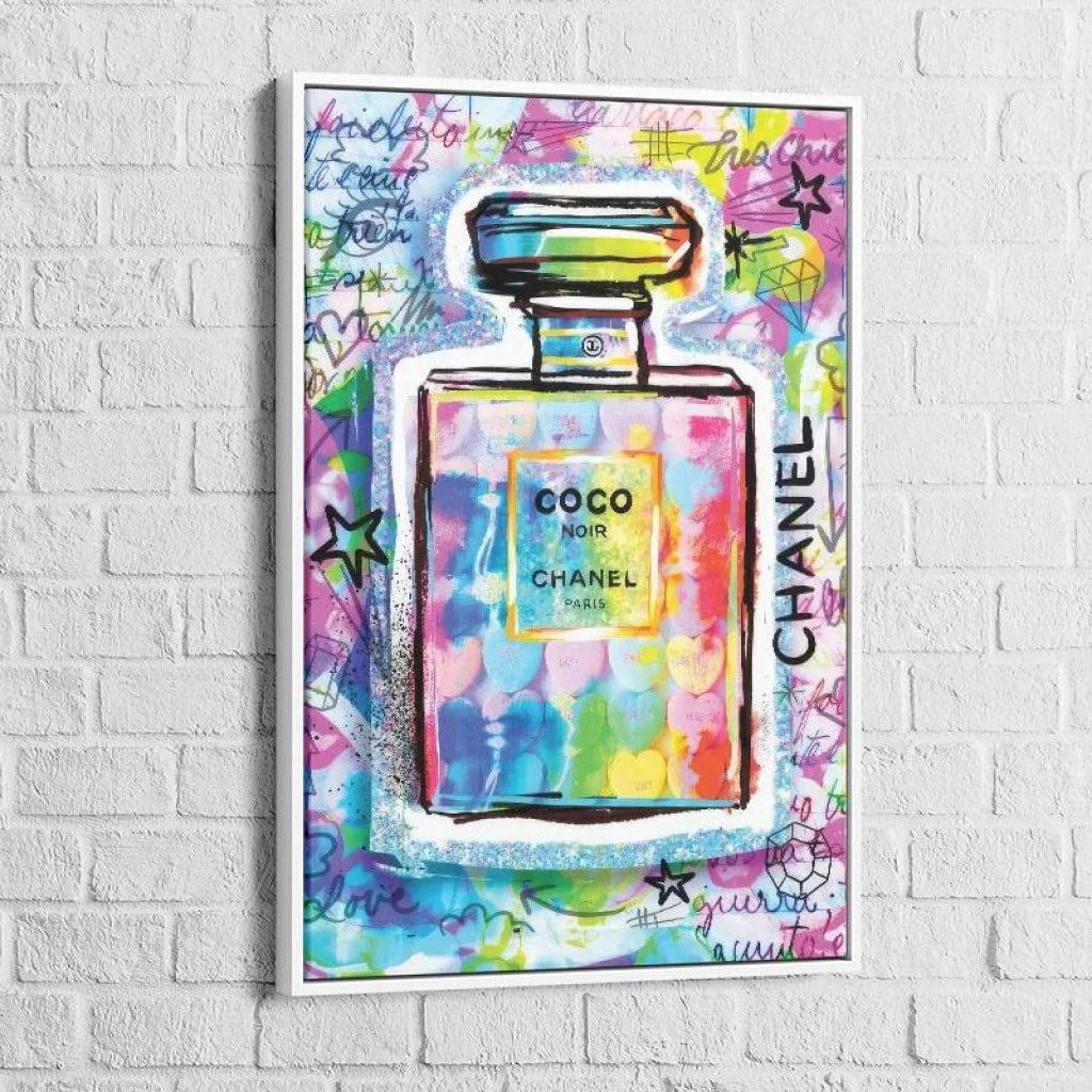 Tableau Chanel Coloré - Montableaudeco