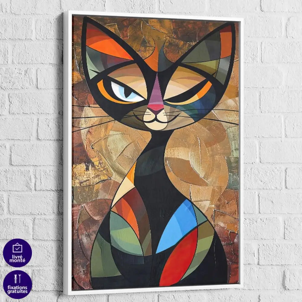 Tableau Chat | Le Jolie Minou | Profitez De L'Offre de Bienvenue -20% d