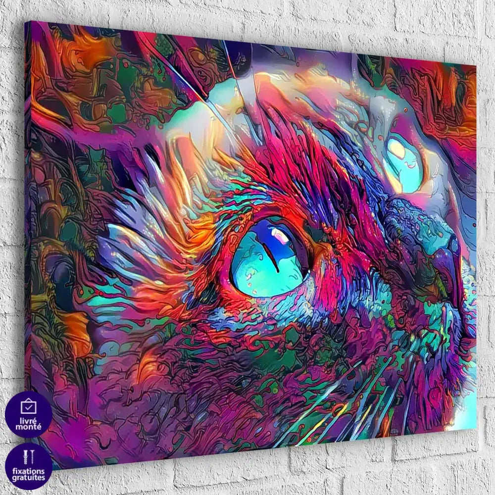 Tableau Chat Moderne - Montableaudeco